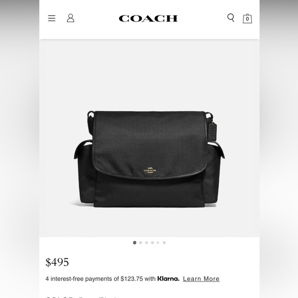 https://www.coach.com/products/baby-messenger-bag/99292.html - Picture 1 of 8